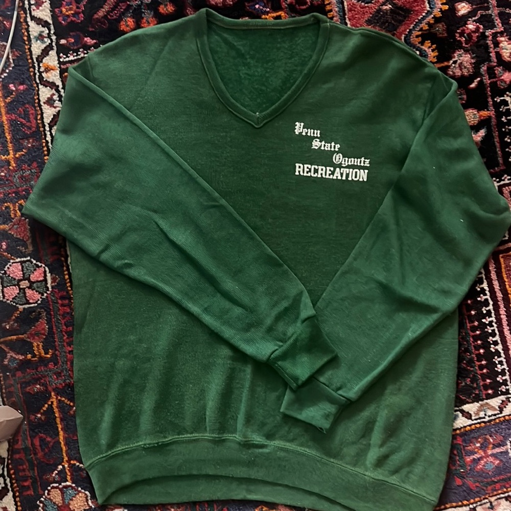 Vintage Gem!! Green Penn State sweater/sweatshirt.